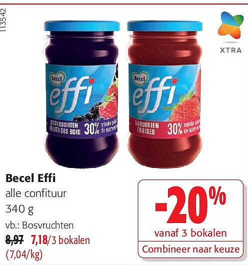 Becel Effi Bosvruchten
