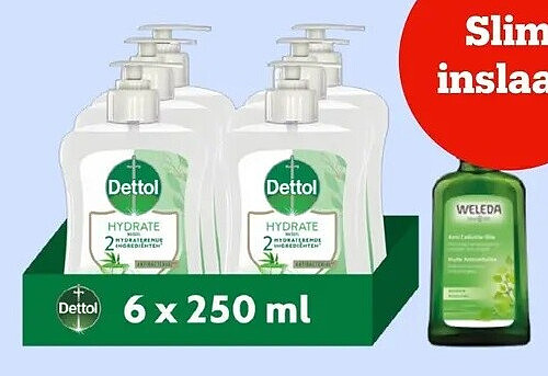 Dettol handzeep 6x250ml