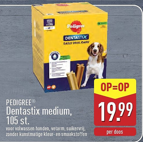 Dentastix medium, 105st.