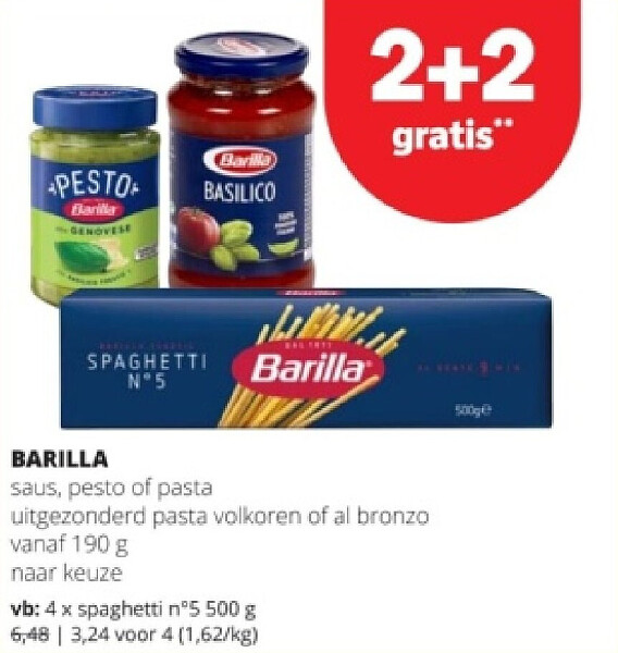 BARILLA spaghetti n°5 500 g