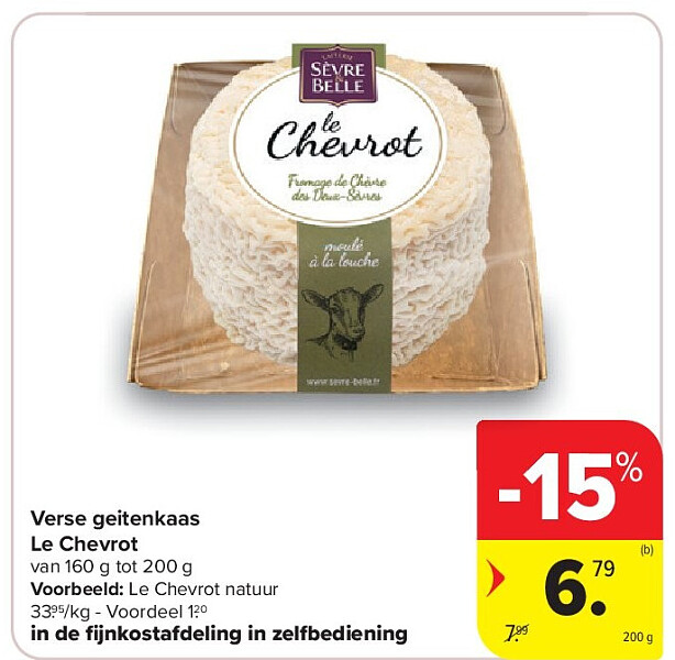 Verse geitenkaas Le Chevrot