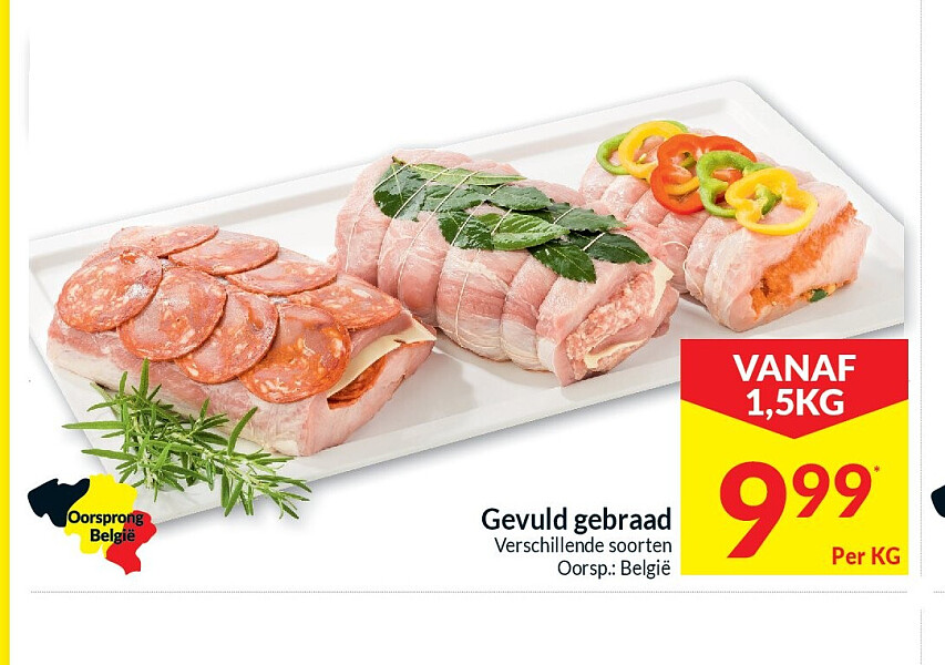 Gevuld gebraad