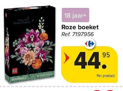 Roze boeket