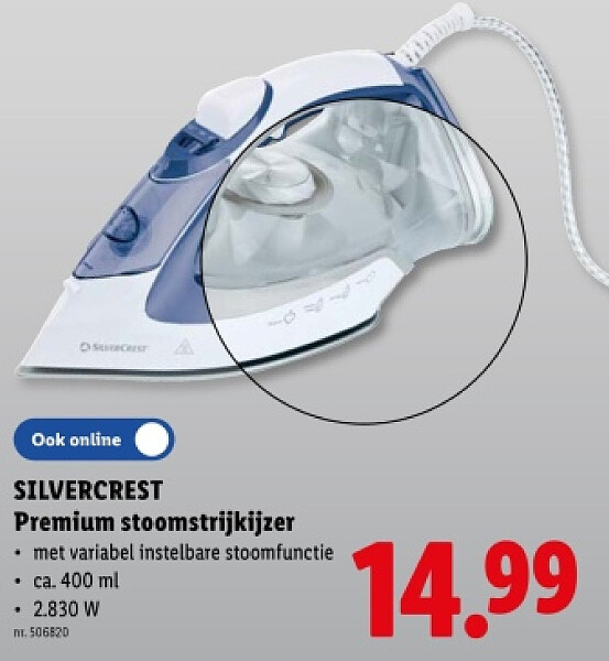 Premium stoomstrijkijzer