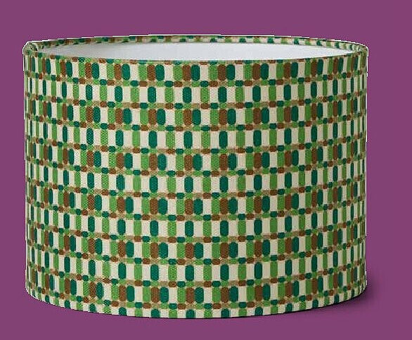 Lampen kap groen retro groot