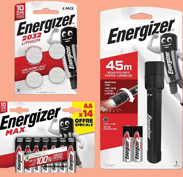 Piles Energizer