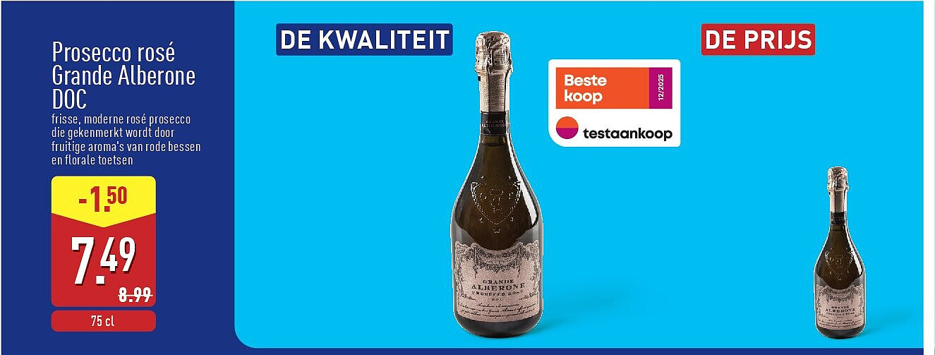Prosecco rosé Grande Alberone DOC