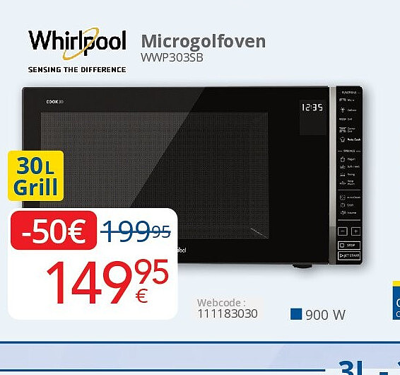 Microgolfoven WWP303SB