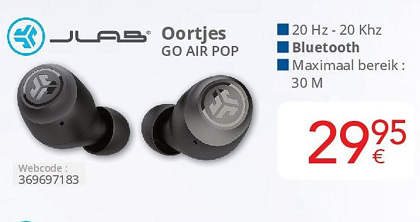 Oortjes GO AIR POP