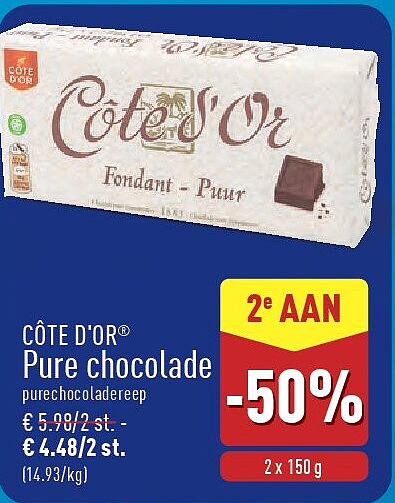 Pure chocolade