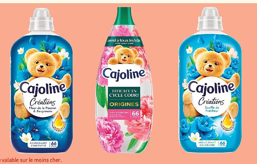 Assouplissants Cajoline
