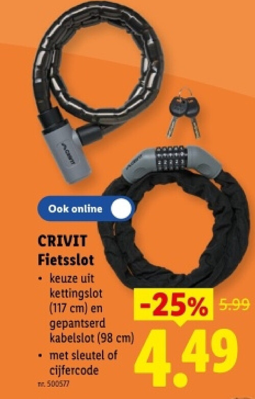 Fietsslot
