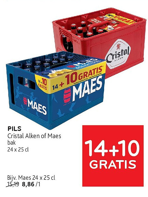PILS Cristal Alken of Maes bak 24 x 25 cl