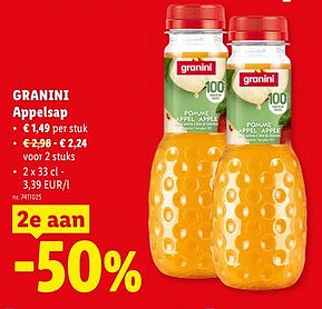 GRANINI Appelsap