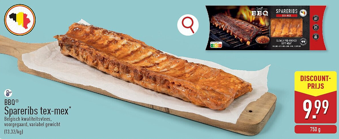 Spareribs tex-mex