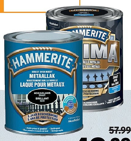 Hammerite metaallak