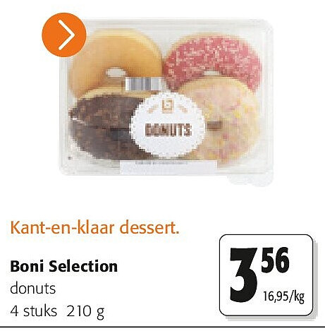 Boni Selection donuts 4 stuks 210 g