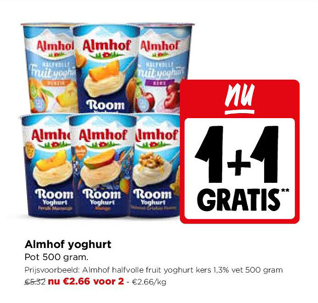 Almhof yoghurt