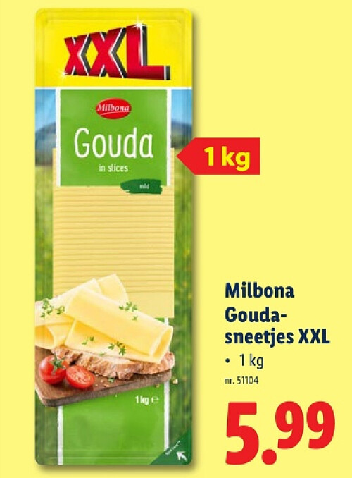 Goudasneetjes XXL