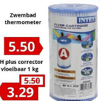 Zwembad thermometer