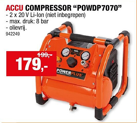 ACCU COMPRESSOR “POWDP7070”