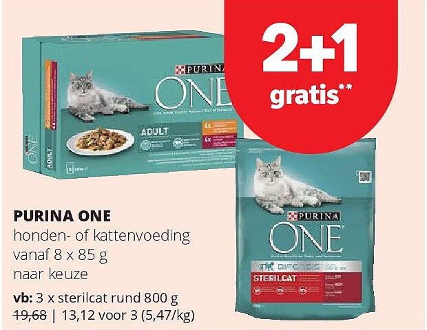 PURINA ONE sterilcat rund 800 g