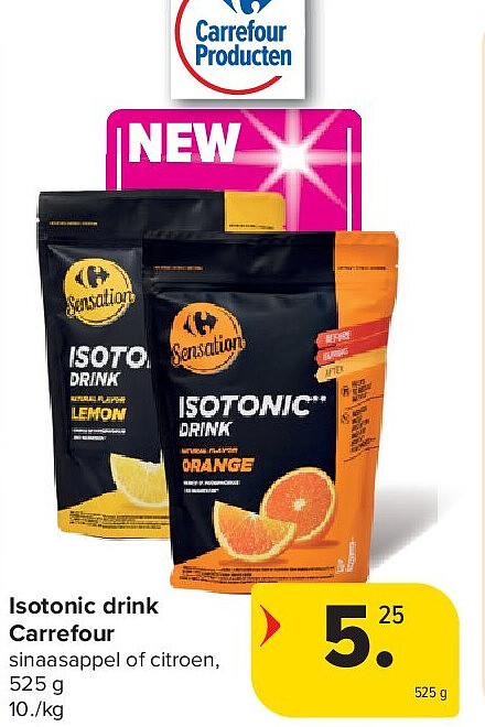 Isotonic drink Carrefour