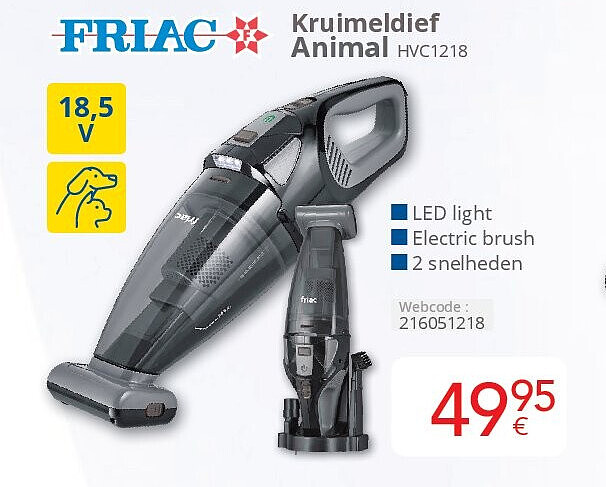 Friac Kruimeldief Animal HVC1218