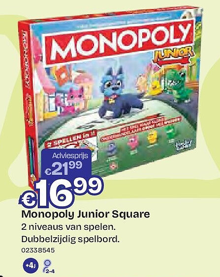 Monopoly Junior Square