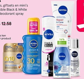 NIVEA Invisible Black & White Original deodorant spray 150 ml