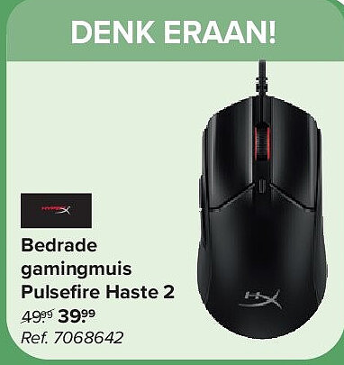 Bedrade gamingmuis Pulsefi re Haste 2