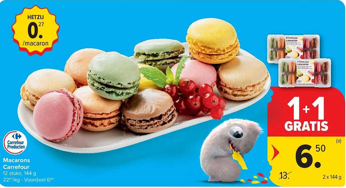 Macarons Carrefour
