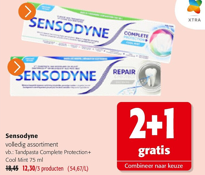 Sensodyne Tandpasta Complete Protection+ Cool Mint 75 ml