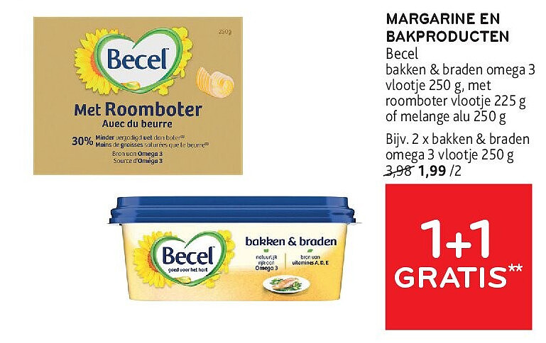 MARGARINE EN BAKPRODUCTEN