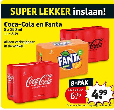 Coca-Cola en Fanta