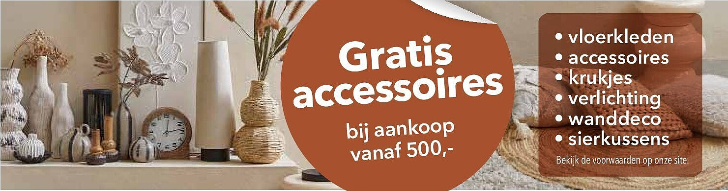 Gratis accessoires
