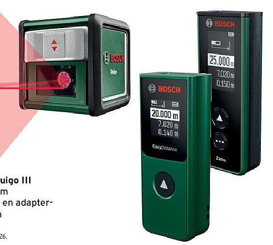 Bosch kruislijnlaser Quigo III