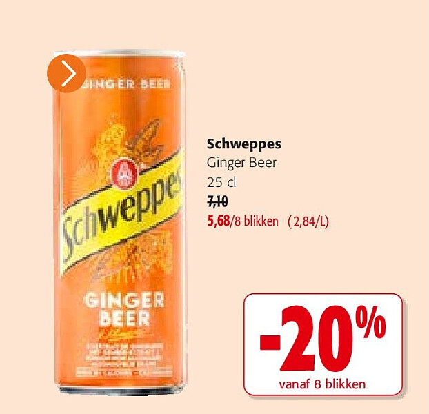 Schweppes Ginger Beer 25 cl