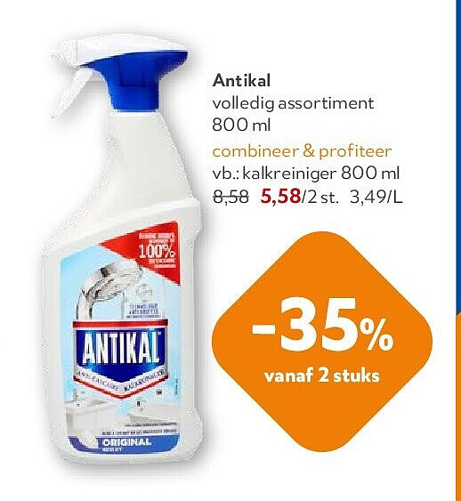 Antikal kalkreiniger 800 ml