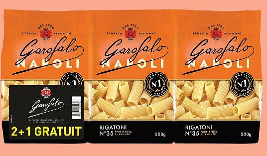 Pâtes rigatoni Garofalo