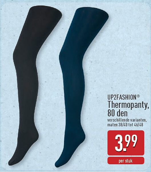 Thermopanty, 80den
