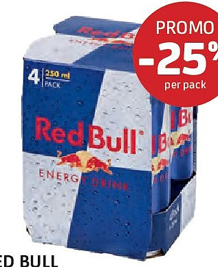 Red Bull 4 x 25 cl