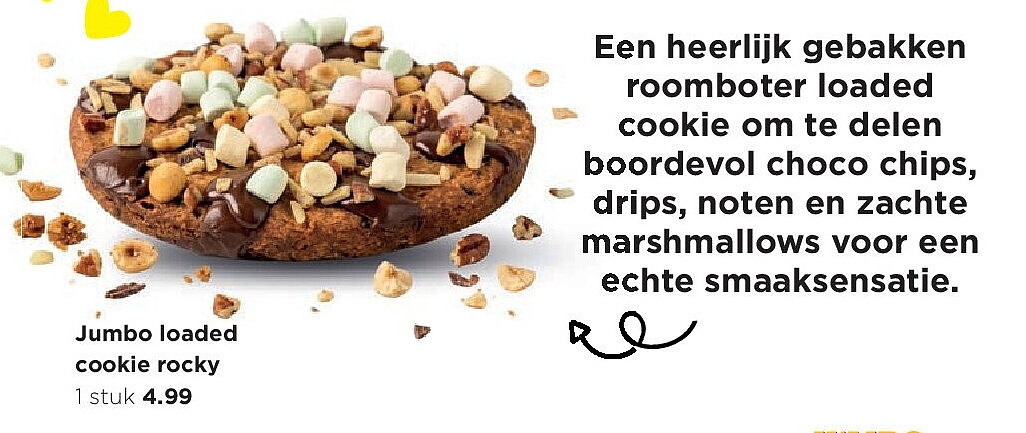 Jumbo loaded cookie rocky