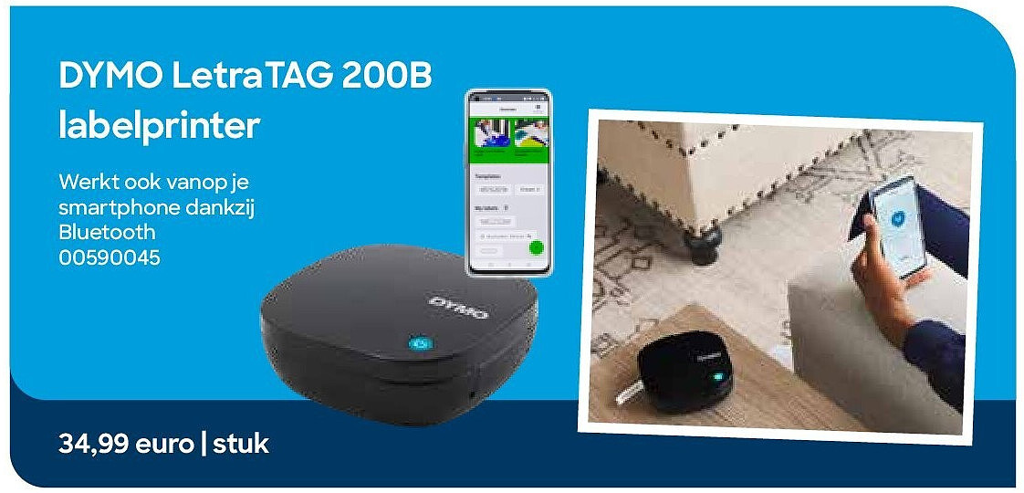 DYMO Letra TAG 200B labelprinter
