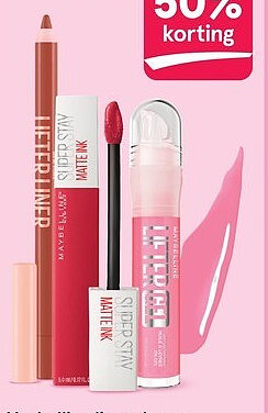 Maybelline lip make-up