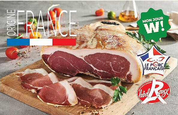 Jambon sec montagne noire Label Rouge
