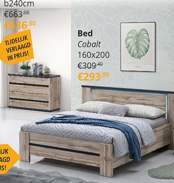 Bed Cobalt 160x200