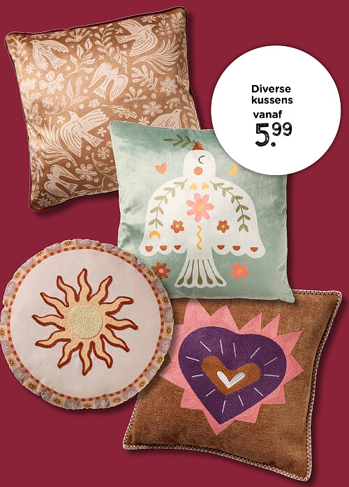 Diverse kussens