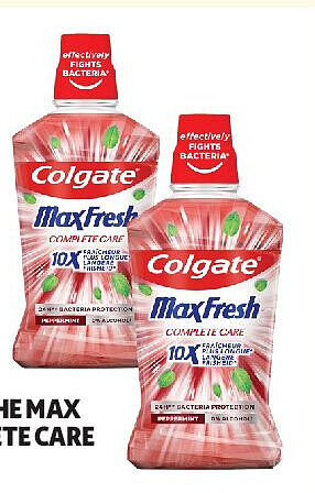Bain de bouche Max Fresh Complete Care Colgate 500 ml
