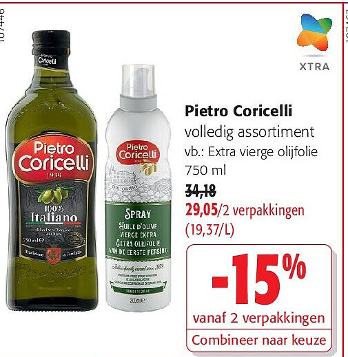 Pietro Coricelli Extra vierge olijfolie 750 ml